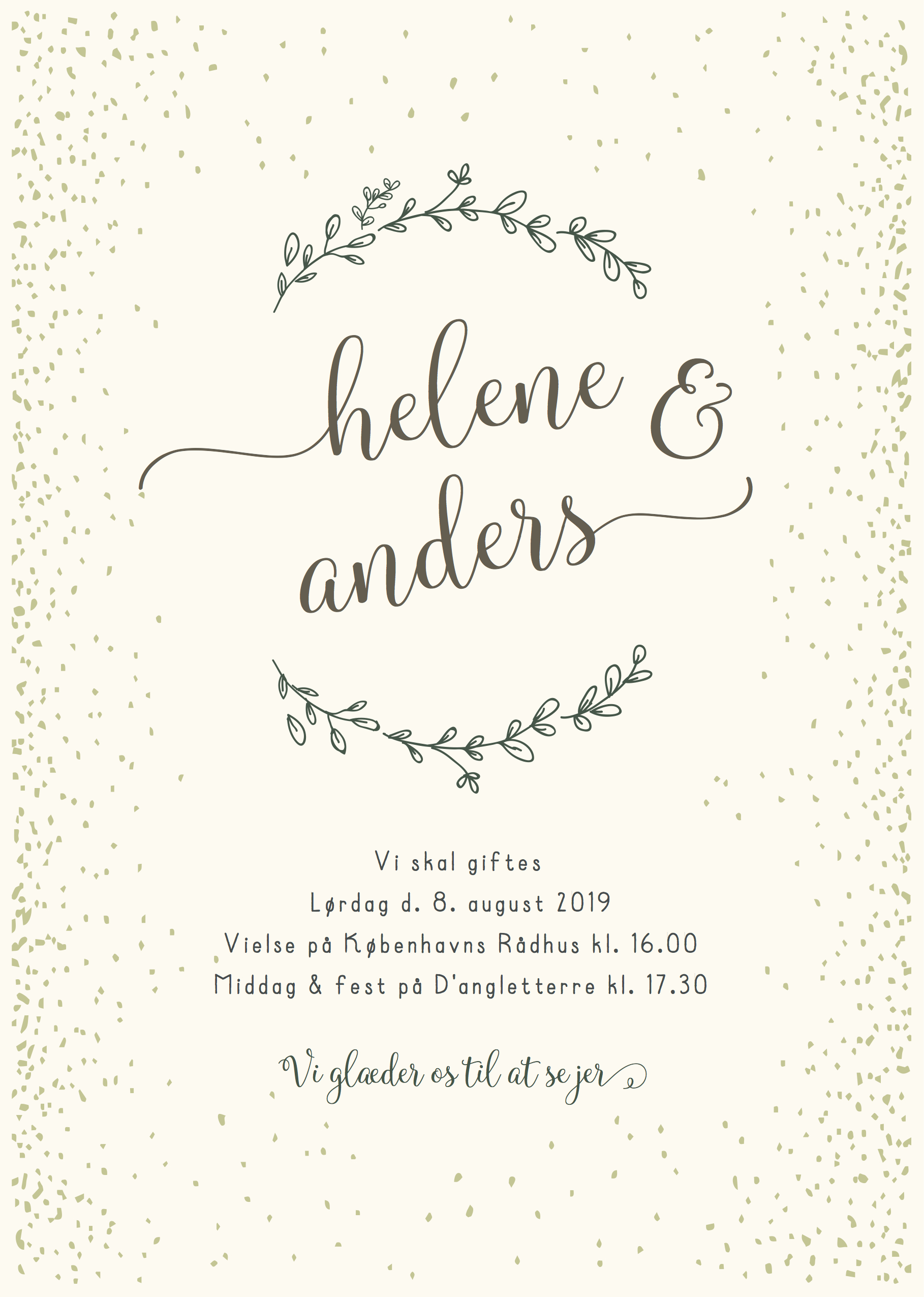 Save the date - Helene & Anders